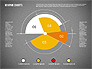 Pie Chart Collection in Flat Design slide 12