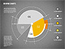 Pie Chart Collection in Flat Design slide 14