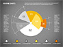 Pie Chart Collection in Flat Design slide 15