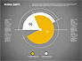 Pie Chart Collection in Flat Design slide 16