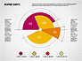 Pie Chart Collection in Flat Design slide 4