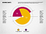 Pie Chart Collection in Flat Design slide 8