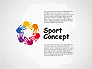 Sports Activities Diagram slide 1