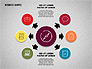 Business Process with Icons slide 1