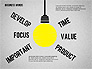 Idea Light Bulb slide 4