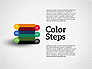 Colored Steps slide 1