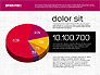 Presentation with Pie Charts slide 1
