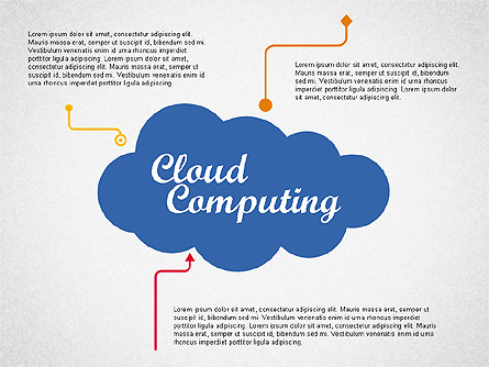 Cloud Computing Presentation Presentation Template, Master Slide