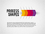 Step by Step Process Arrow slide 1
