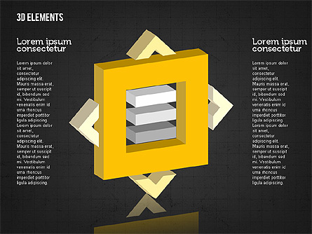 3D Objects Collection for Presentations in PowerPoint and Keynote | PPT ...