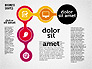 Process Shapes Collection in Flat Design slide 7