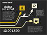 Social Networking Diagram in Flat Design slide 12