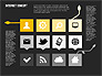 Social Networking Diagram in Flat Design slide 16