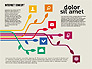 Social Networking Diagram in Flat Design slide 2