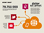 Social Networking Diagram in Flat Design slide 7