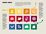 Social Networking Diagram in Flat Design slide 8