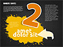 Colored Paint Blotches with Numbers slide 12