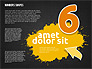 Colored Paint Blotches with Numbers slide 16