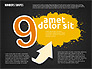 Colored Paint Blotches with Numbers slide 19