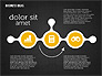 Work Process Steps with Icons slide 12