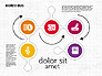 Work Process Steps with Icons slide 2