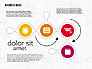 Work Process Steps with Icons slide 3