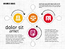 Work Process Steps with Icons slide 5
