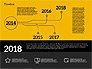 Timeline in Flat Design slide 12