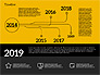 Timeline in Flat Design slide 13