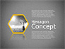 Colored Hexagon Stages slide 9