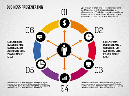 Stages Diagrams Set Presentation Template, Master Slide