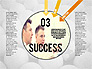 Steps to Success Concept slide 3