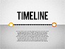 Timeline with Pins slide 1