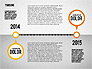 Timeline with Pins slide 2