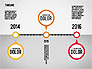 Timeline with Pins slide 3