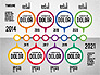 Timeline with Pins slide 8