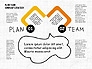 Plan Team Company Strategy Diagram slide 2