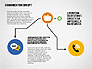 Communication Concept in Flat Design slide 5