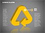 Cycling Arrows Shapes slide 11