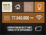Presentation with Icons in Flat Design slide 14