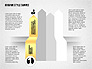 Four Steps Process Diagram slide 1