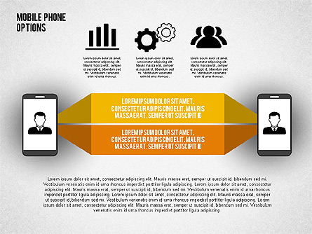 Smartphone Options Presentation Template, Master Slide