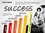 Steps to Success Bar Chart slide 7