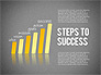 Steps to Success Bar Chart slide 8