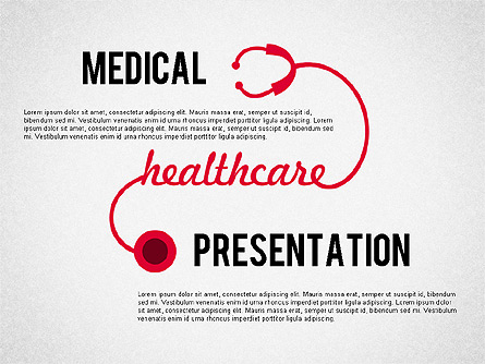 Cardiology Presentation Presentation Template, Master Slide