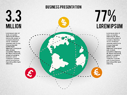 Business Presentation Presentation Template, Master Slide