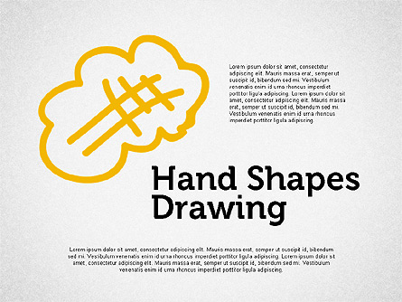 Hand Drawn Funny Character Presentation Template, Master Slide