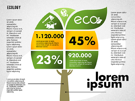 Urban Forest Infographic Presentation Template, Master Slide