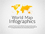 World Map Infographics slide 1