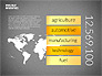 World Map Infographics slide 11